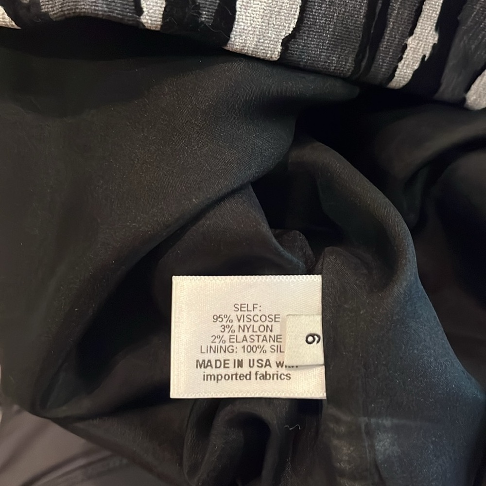 Proenza Y2K sleeveless crushed velvet in black pattern top - Picture 5 of 5
